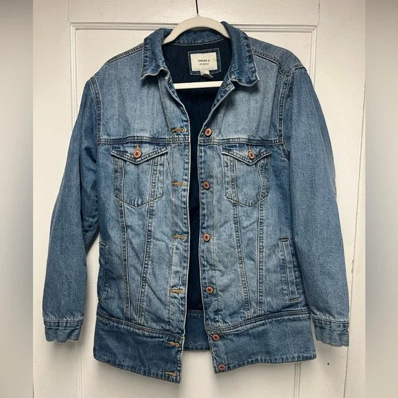 Denim jacket with lining - Picture 1 of 2